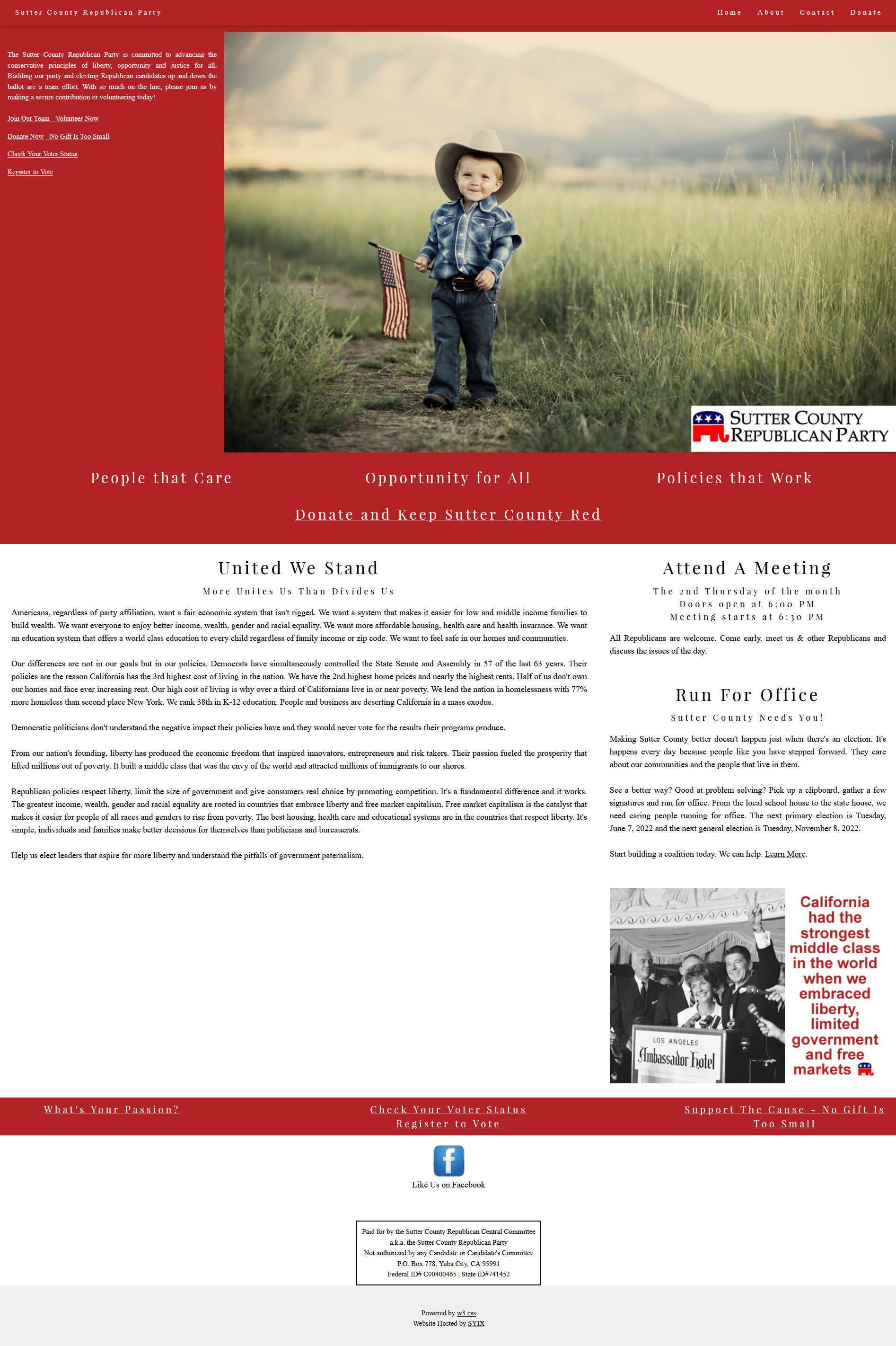 Original GOP website